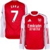 Arsenal Hemmatröja Saka 7 2025–2026 Långärmad Arsenal Hemmatröja Saka 7 2025–2026 Långärmad